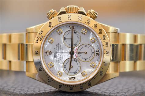 rolex madreperla oro